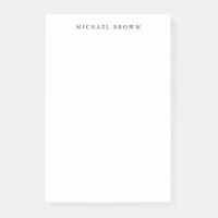 Black White Unique Classical Elegant Plain