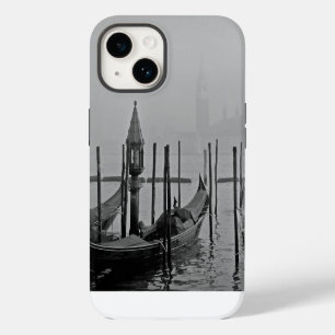 Black & White Venice Italy Travel iPhone 14 Case