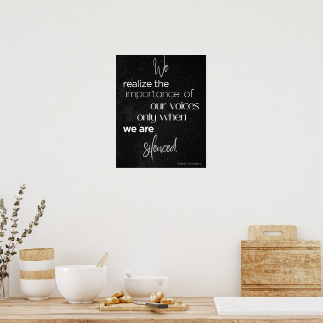 Black & White Wall Art | Women’s Rights Decor (Kitchen)