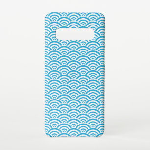 "Black & White Wave Pattern Phone Case  Samsung