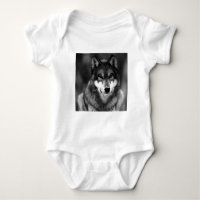 Black & White Wolf