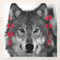 Black & White Wolf Eye Artwork