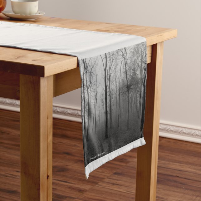 Black & White Woods in a Fog Runner (In Situ)