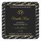Black White Word Cloud Product Labels Gold Hearts