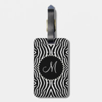 Black & White Zebra Pattern Customised