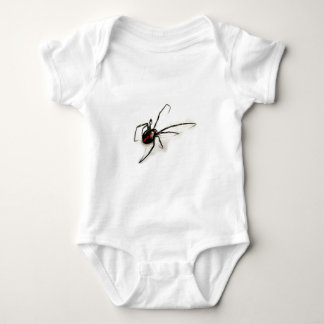 Black widow baby bodysuit