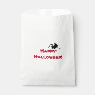 Black widow, Halloween Favour Bag