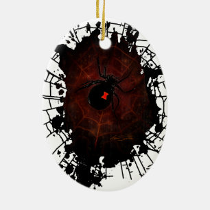 Black Widow (Signature Design) Ceramic Tree Decoration