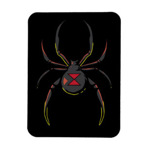 Black Widow Spider Gift Spider Lovers Magnet