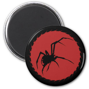 Black Widow Spider Magnet