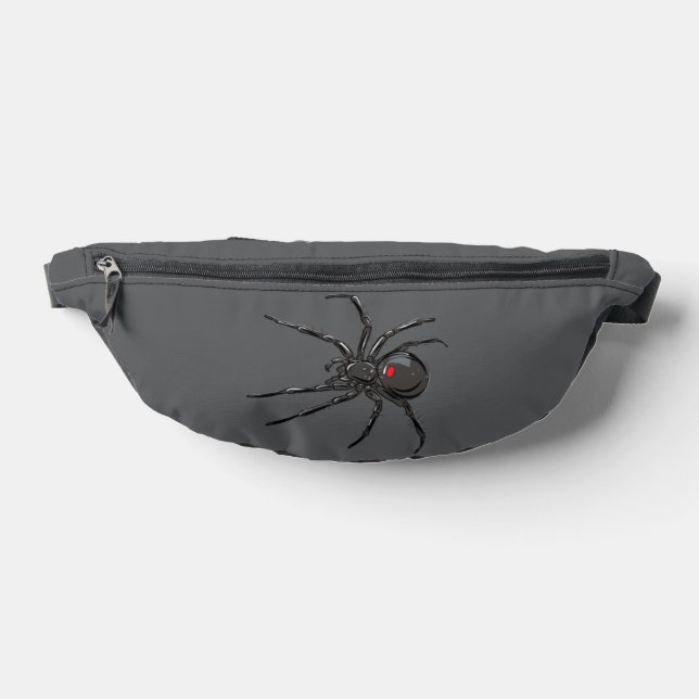 Black Widow Spider Original Drawing Art Bum Bags (Lay Down)