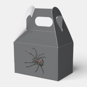 Black Widow Spider Original Drawing Art  Favour Box