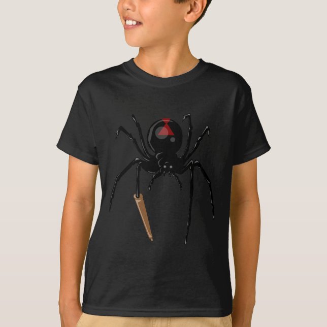black widow spider T-Shirt (Front)