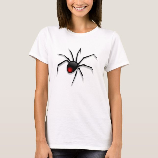 Black Widow Spider T-Shirt (Front)