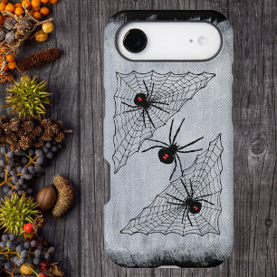 Black Widow Spider Web Halloween Gothic