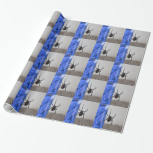 Black Widow Spider Wrapping Paper