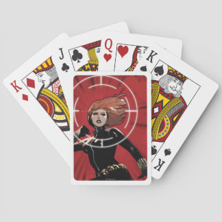 Black Widow Targeted Playing Cards