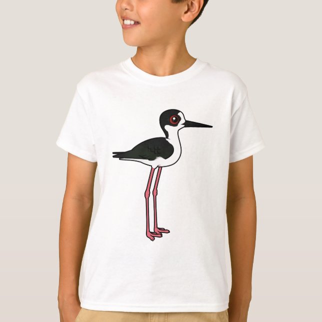 Black-winged Stilt T-Shirt (Front)