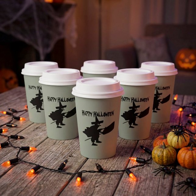 Black Witch Paper Cups (Creator Uploaded)