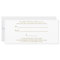 Black with Faux Gold Script | Gift Certificate