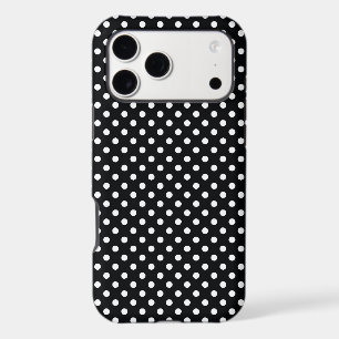 Black with white dots