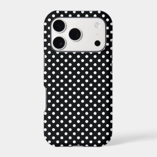 Black with white dots