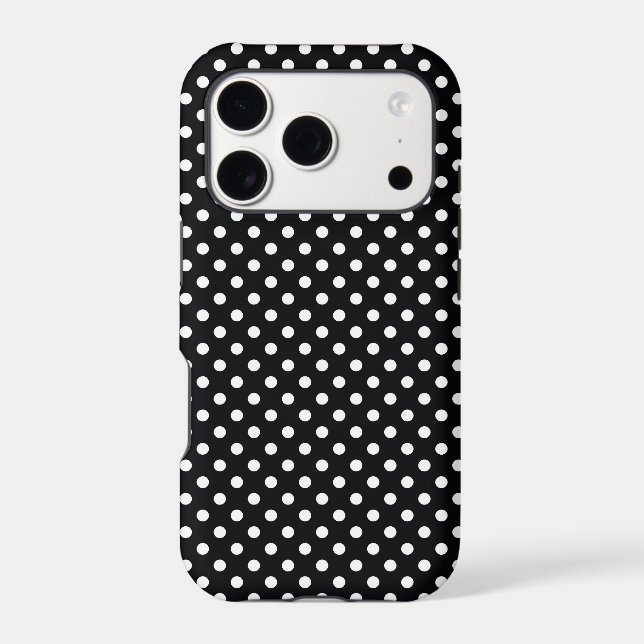 Black with white dots (Back)