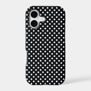 Black with white dots