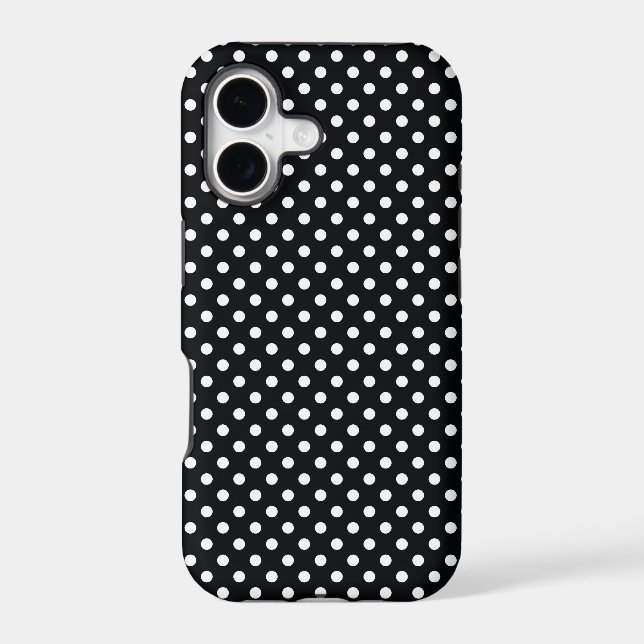 Black with white dots (Back)