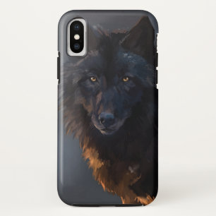 Black wolf Case-Mate iPhone case