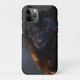 Black wolf Case-Mate iPhone case