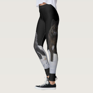 Black Wolf Leggings