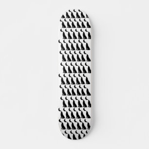 Black Wolf Moon Skateboard Gift for Teen Boy