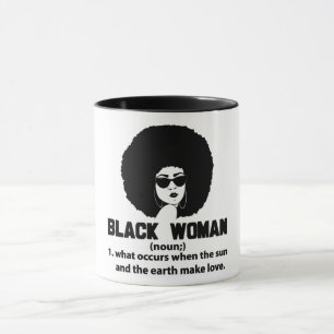 Black Woman Definition Mug