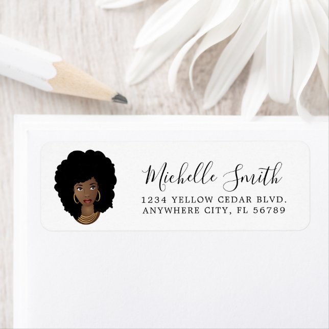 Black Woman, Natural Hair (Insitu)