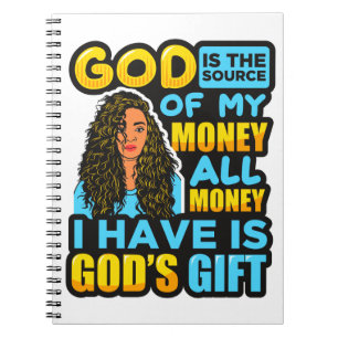 Black women African American melanin sista queen Notebook
