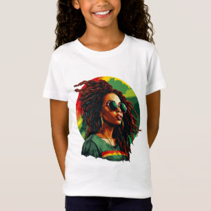 Black Women Afro American Juneteenth Black History T-Shirt