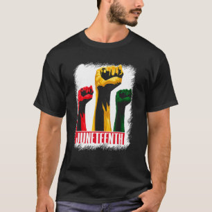 Black Women Junenth Day Celebrate Independence 18 T-Shirt