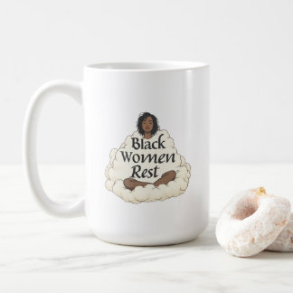 Black Women Rest Coffee Mug