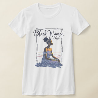 Black Women REST T-Shirt