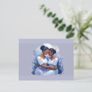 Black Women Thank You Postcard