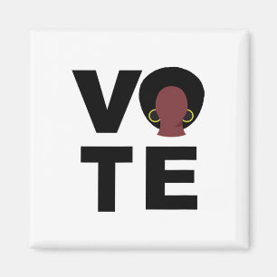 Black Women Vote Political Election Black Votes Pr Magnet