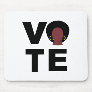 Black Women Vote Political Election Black Votes Pr Mouse Pad