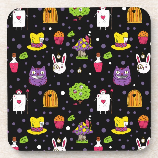 black Wonderland Coaster (Front)