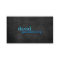 Black Wood Blue Typography Business Card
