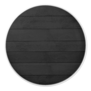 Black Wood Ceramic Pull