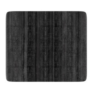 Black Wood Cutting Board