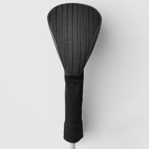 Black Wood Golf Head Cover