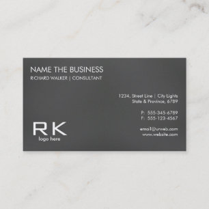 Black Wood Texture  Elegant Professional Attorney Business Card