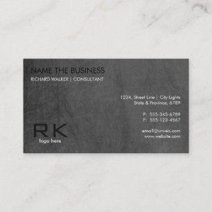 Black Wood Texture  Elegant Professional Attorney Business Card